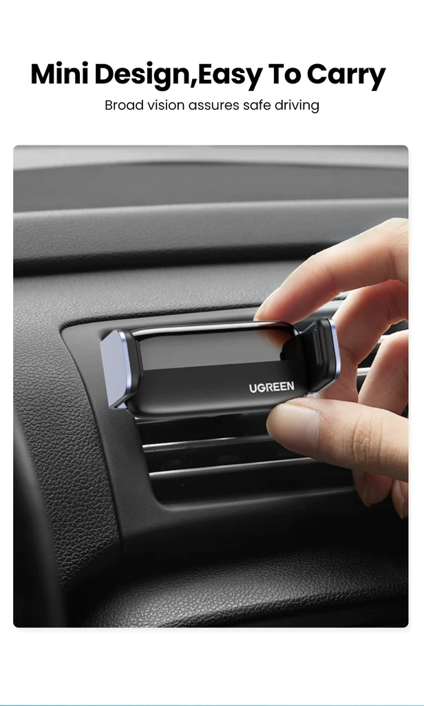 Small But Stable - Car Air Vent Phone Mount Holder fit for 4.7 - 7.2".