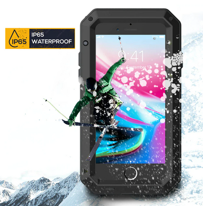 STUBBORN ARMOR - Heavy Duty Waterproof Full Body Metal Case for iPhone 6/7/8/ X Series