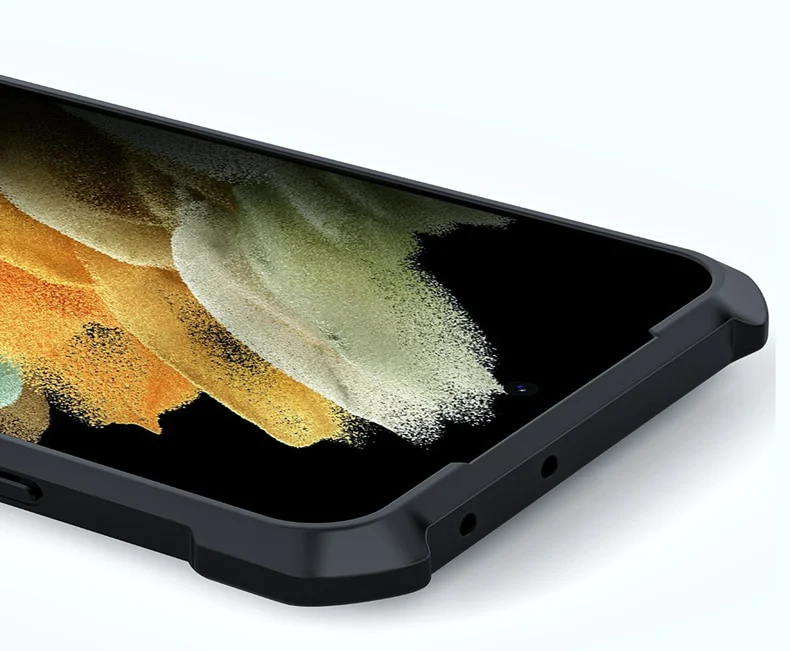 Shockproof Protection for Samsung S23 - Built-in Airbag Technology with Enhanced Camera and Screen Protection.