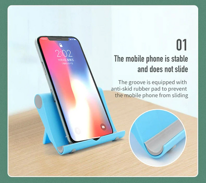 Universal Foldable Desk Phone Holder Mount Stand Tablet Desktop Holder.