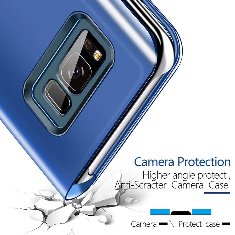 AUZONE Active Smart View Flip Case for Samsung S22