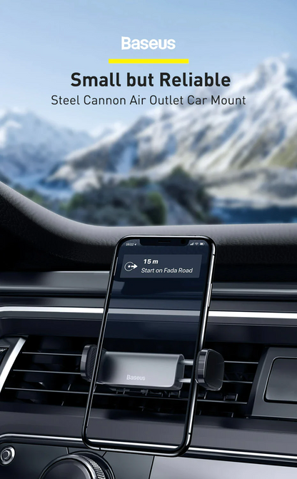 Baseus Car Air Vent Mount Phone Holder for iPhone/ Samsung.