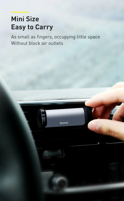 Baseus Car Air Vent Mount Phone Holder for iPhone/ Samsung.