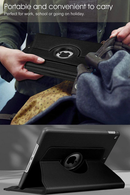 BLACKTECH Rotative iPad Case Portable and Convenient