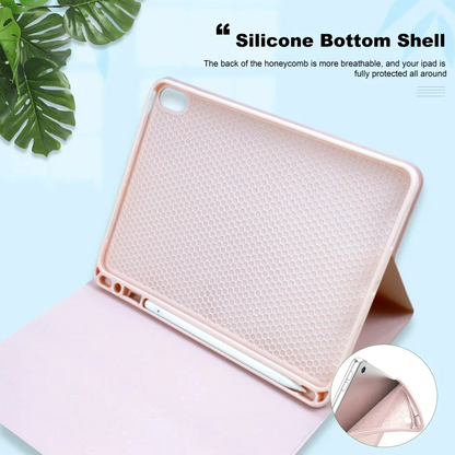 3 in 1 Silicon Honey Comp Breathable iPad Case with KEYBOARD and MOUSE