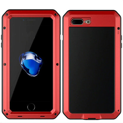 STUBBORN ARMOR - Heavy Duty Waterproof Full Body Metal Case for iPhone 6/7/8/ X Series