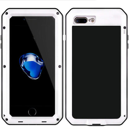 STUBBORN ARMOR - Heavy Duty Waterproof Full Body Metal Case for iPhone 6/7/8/ X Series