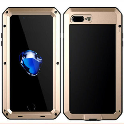 STUBBORN ARMOR - Heavy Duty Waterproof Full Body Metal Case for iPhone 6/7/8/ X Series