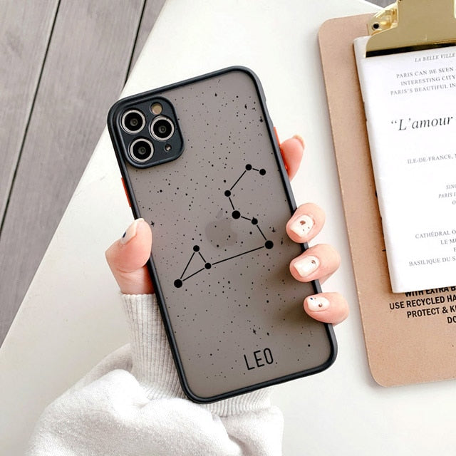 Zodiac Phone Case Constellations imposed for iPhone 12 / 13