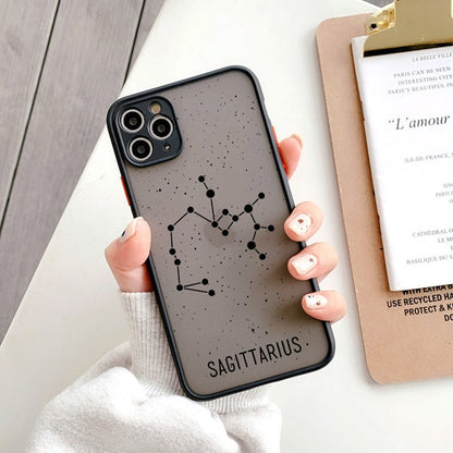 Zodiac Phone Case Constellations imposed for iPhone 12 / 13