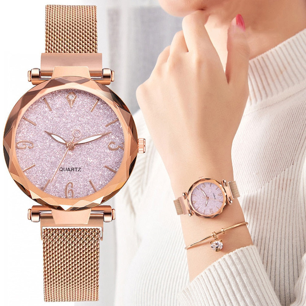 Elite Luxury Diamond Fashion Frosted Women’s Watch