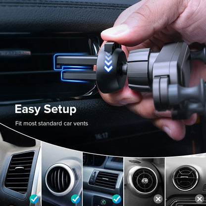 Car Phone Holder with Gravity Expansion for Mobile Phone 4.7" - 6.5"