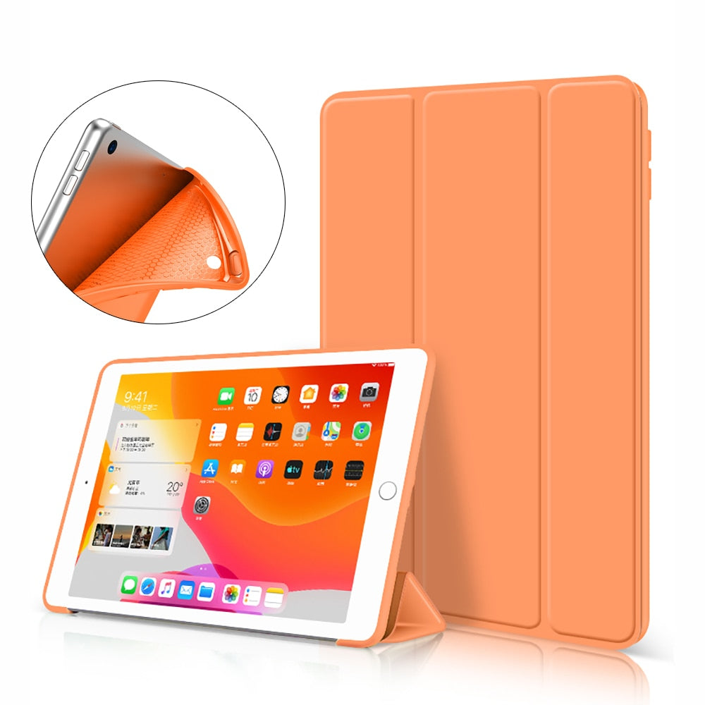 AUZONE Tri-Fold Case for iPad 10.2" 10.5" 9.7".