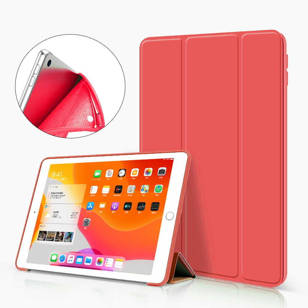 AUZONE Tri-Fold Case for iPad 10.2" 10.5" 9.7".