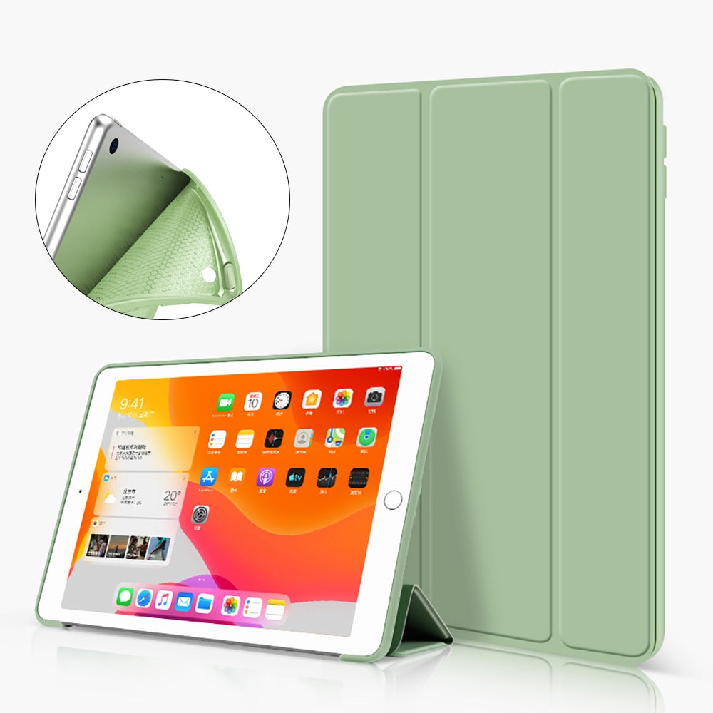 AUZONE Tri-Fold Case for iPad 10.2" 10.5" 9.7".