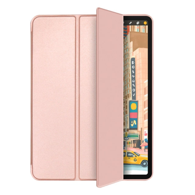 AUZONE Tri-Fold Case for iPad 10.2" 10.5" 9.7".