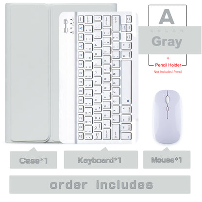 3 in 1 Silicon Honey Comp Breathable iPad Case with KEYBOARD and MOUSE