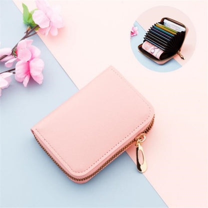 Business Card Holder Genuine Leather Credit Card Holder.